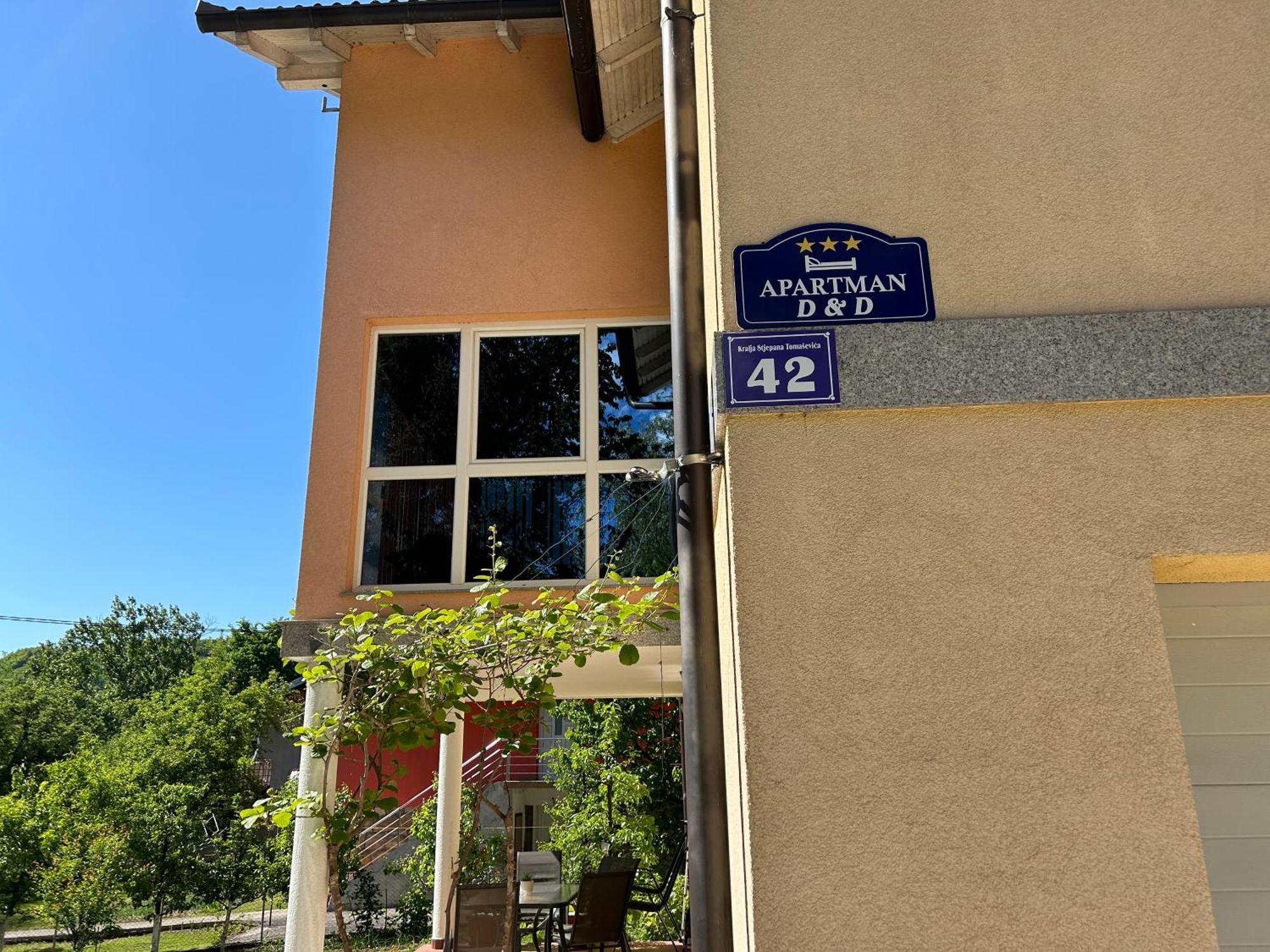 Apartman D&D Jajce Exteriér fotografie